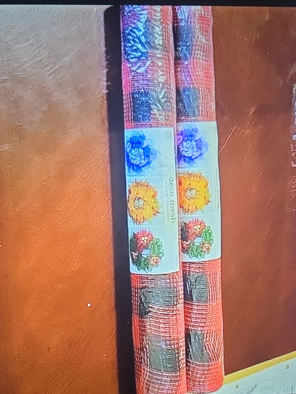 2 Rolls Deco Mesh